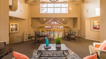 Arboretum two floor clubhouse with lounge and business area